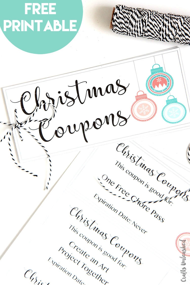 Printable Coupon Book Diy Gift Idea: Consumer Crafts - Make Your Own Printable Coupons For Free