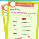 Printable Date Night Invitations   Kaza.psstech.co   Play Date Invitations Free Printable