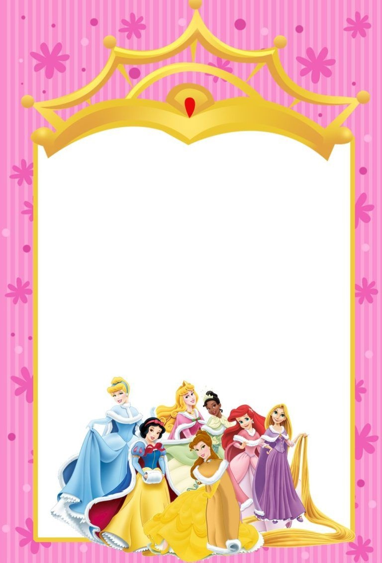 Printable Disney Princesses Invitations | Invitation Maker | Disney - Disney Princess Birthday Invitations Free Printable