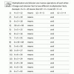 Printable Division Worksheets 3Rd Grade   Free Printable Math Worksheets For 3Rd Grade