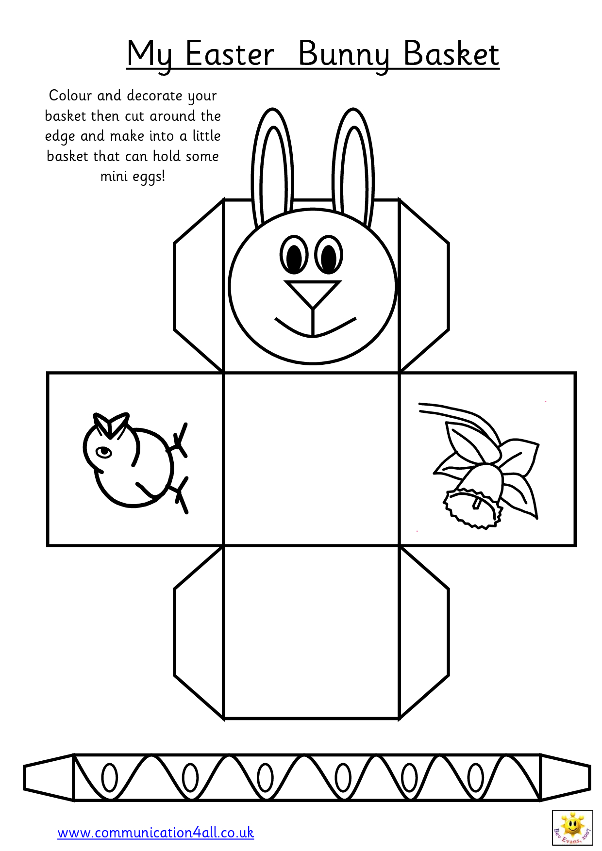 Printable Easter Egg Basket Templates – Hd Easter Images - Free Printable Easter Egg Basket Templates