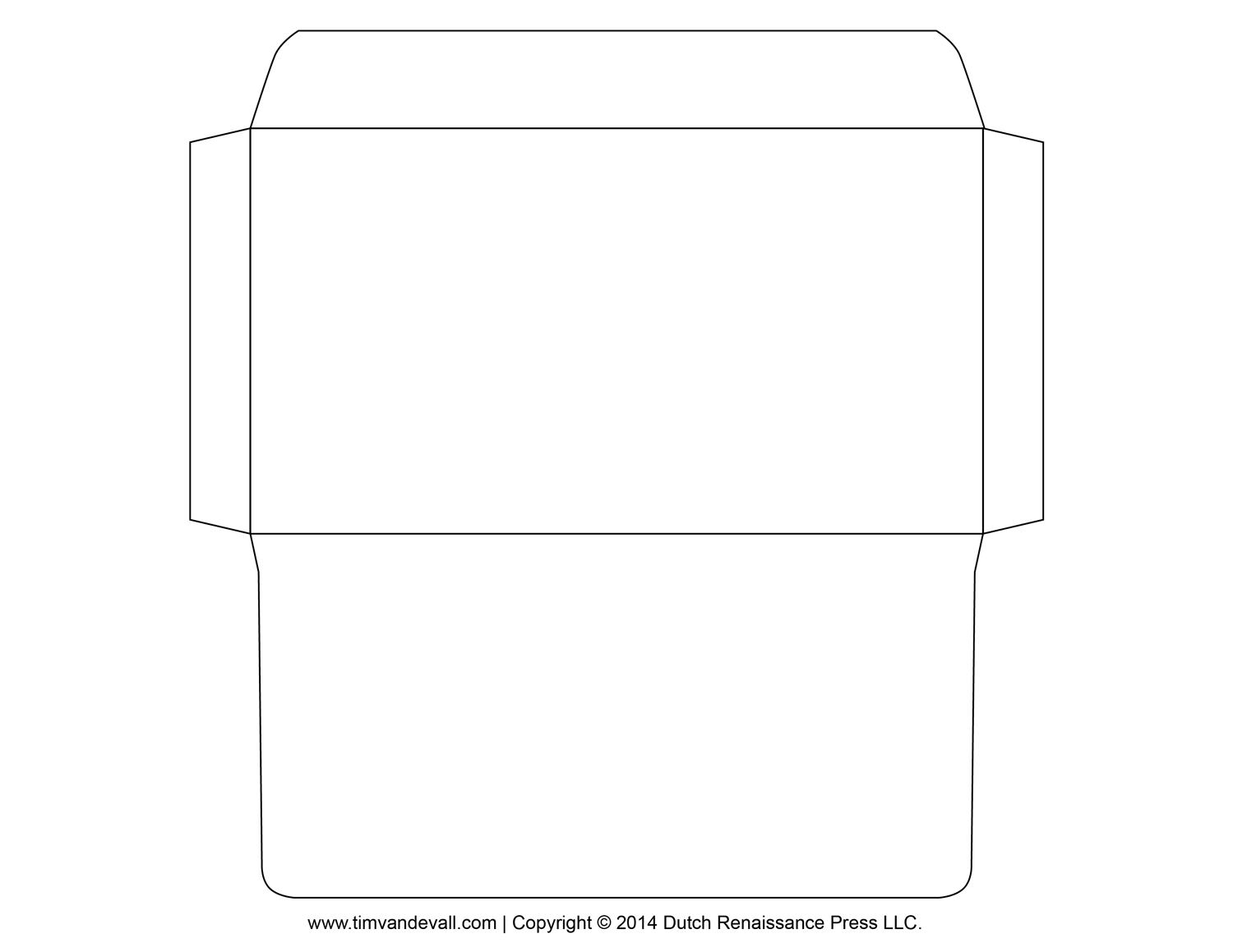 Printable Envelope Template | Occ Shoebox | Envelope Template - Free Printable Envelope Templates