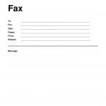 Printable Fax Cover Sheet Template   Radiodignidad   Free Printable Fax Cover Page