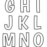Printable Free Alphabet Templates | The Group Board On Pinterest   Free Printable Letter Templates