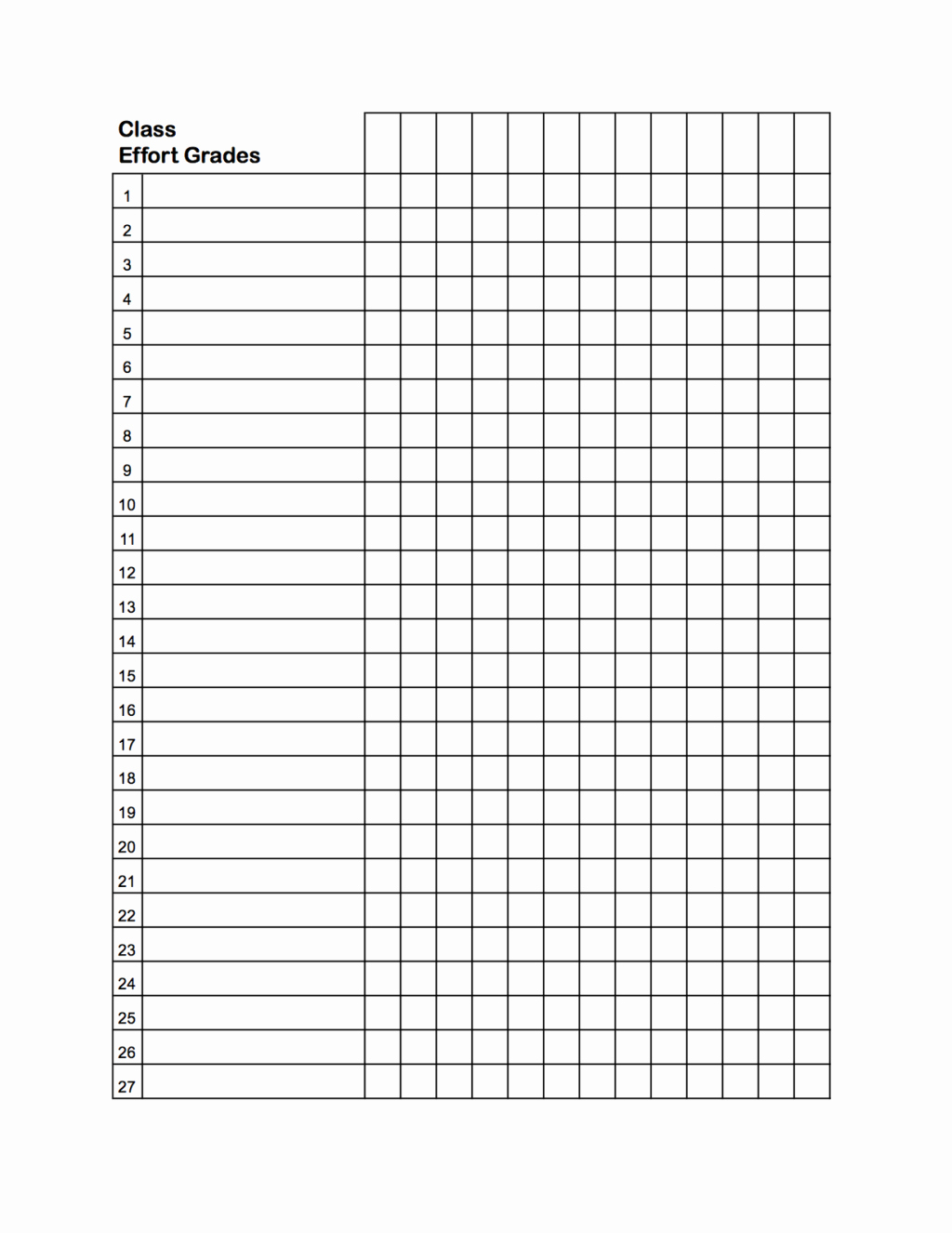025 Teacher Grade Book Template Ideas Free Excel Gradebook 3605 Free