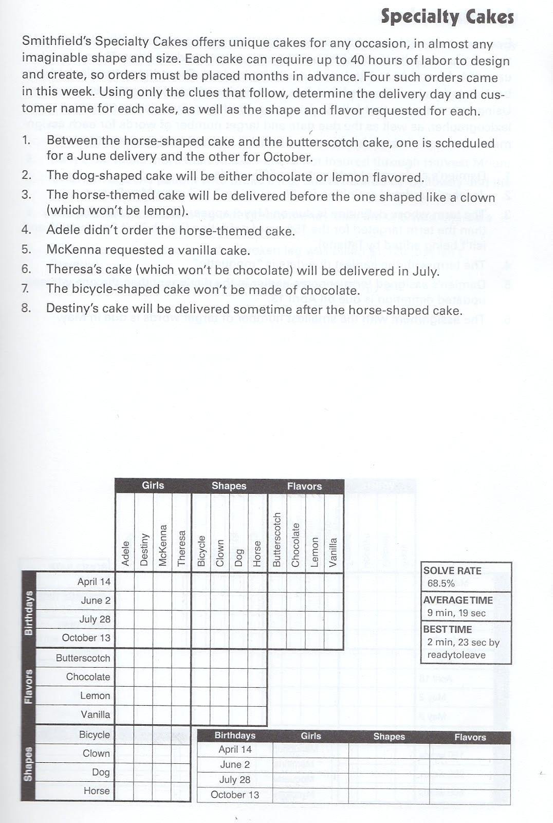 Printable Logic Puzzles For Kids (97+ Images In Collection) Page 1 ...