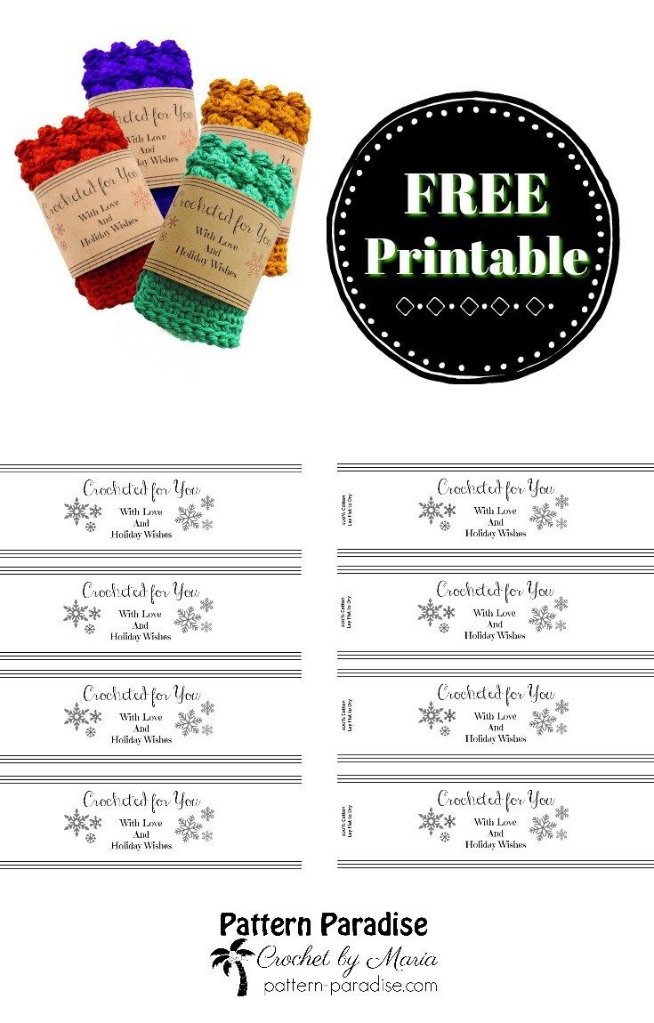 Free Printable Knit Gift Labels Everythingetsy Free Printable 