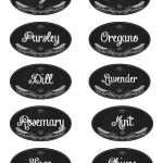 Printable Indoor Herb Labels | Lisa Made Design   Free Printable Herb Labels