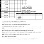 Printable Logic Puzzles Bnuauypi | Children's Arts & Crafts | Puzzle   Free Printable Logic Puzzles For Middle School