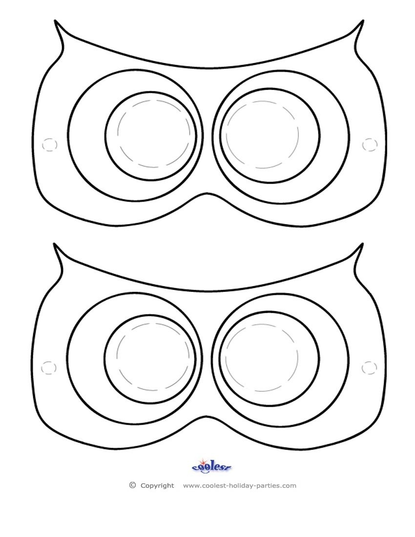 Printable Owl Mask - Coolest Free Printables Don&amp;#039;t Forget The Beak - Free Printable Masks