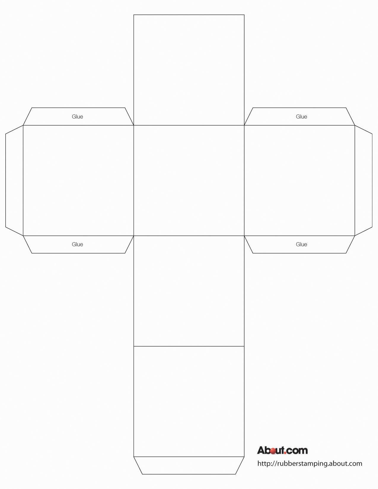 Printable Paper Box Templates | Cupcakebox | Paper Box Template, Box - Box Templates Free Printable