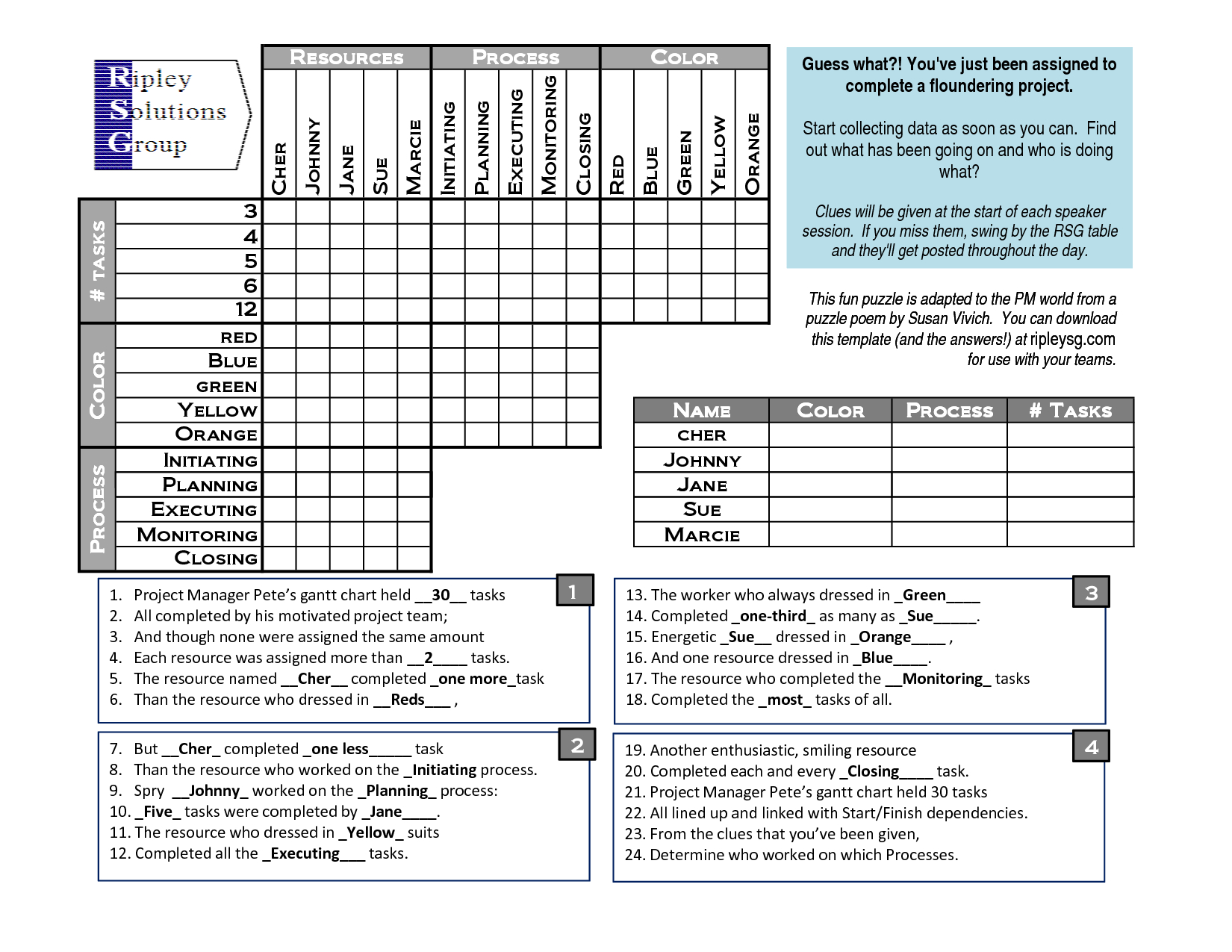 Printable Logic Puzzles For Kids (97  Images In Collection) Page 1