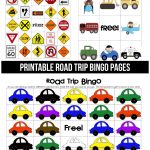 Printable Road Trip Bingo   Free Printable Car Bingo