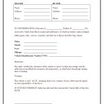 Printable Sample Free Car Bill Of Sale Template Form | Laywers   Free Printable Bill Of Sale For Car