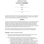 Printable Sample Letter Of Agreement Form | Laywers Template Forms   Online Letter Stencils Free Printable