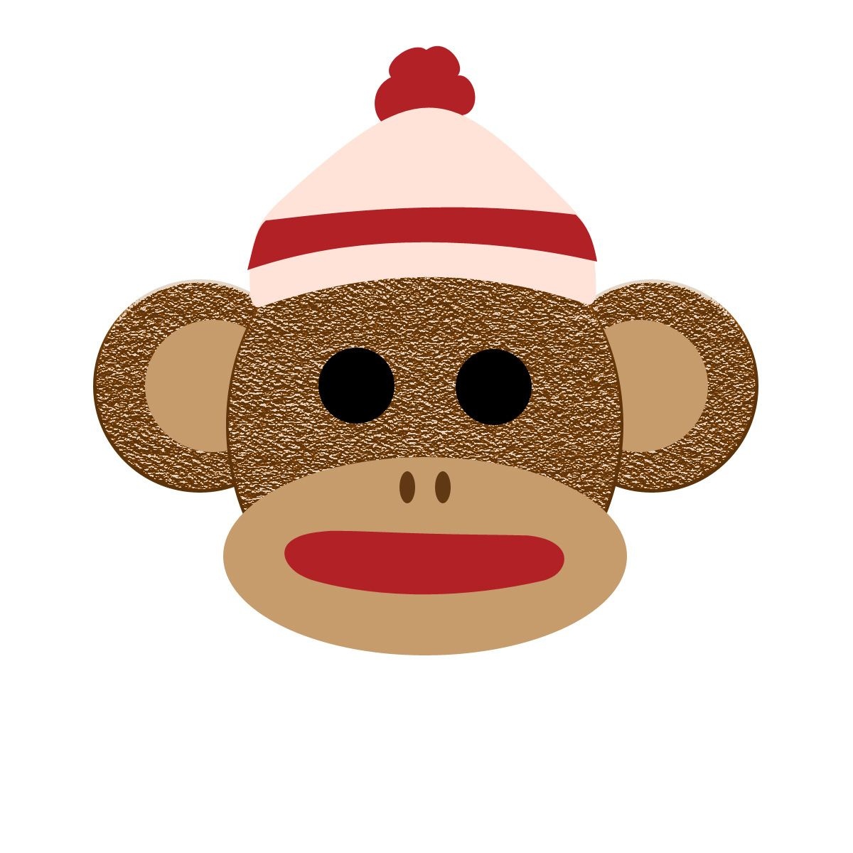 Printable Sock Monkey Clip Art For Free – 101 Clip Art | Monkey - Free Printable Sock Monkey Pictures