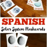 Printable Spanish Flashcards: Spanish Solar System Flashcards   Look   Free Printable Solar System Flashcards