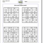Printable Sudoku Free   Free Printable Super Challenger Sudoku