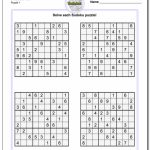 Printable Sudoku Free   Part 50   Free Printable Sudoku Puzzles