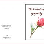 Printable Sympathy   Free Printable Sympathy Cards
