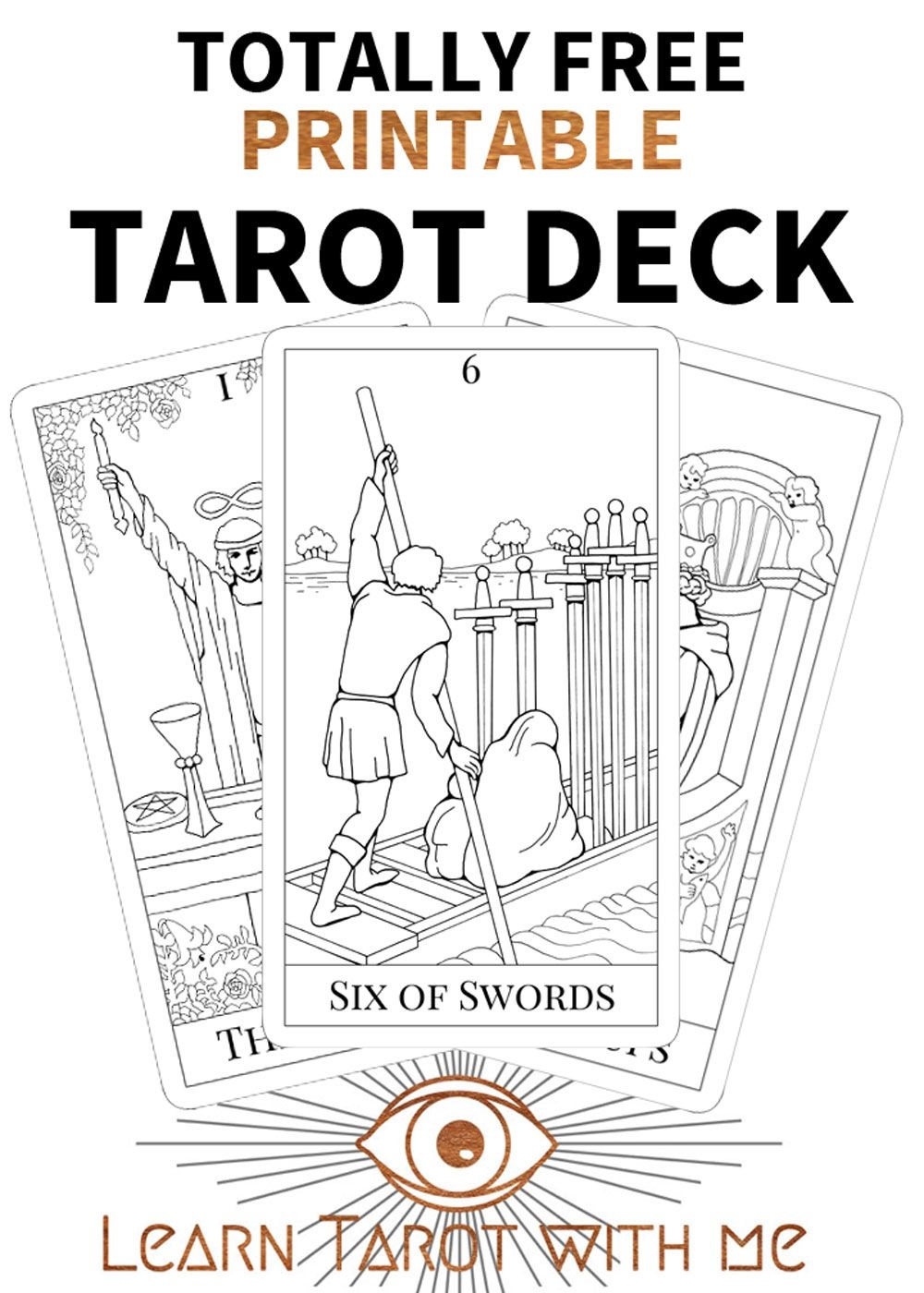 Printable Tarot Deck ~ The Witches #39 Circle Amino Free Printable