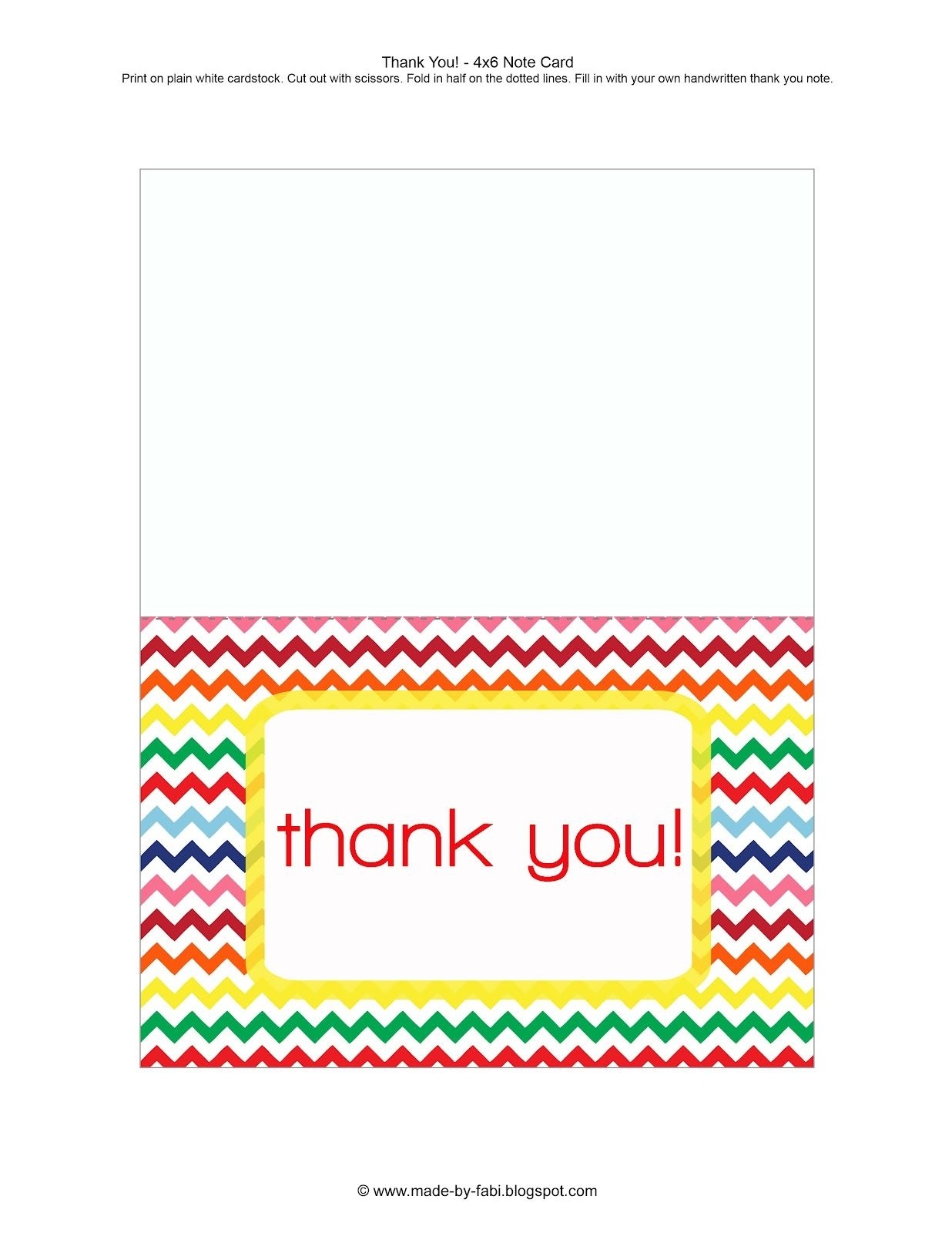 Printable Thank You Cards For Students - Printable Cards - Free Printable Thinking Of You Cards