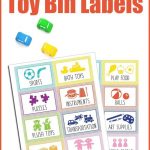 Printable Toy Bin Labels That Are Cute And Free | Preschool Teaching   Free Printable Preschool Teacher Resources