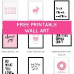 Printable Wall Art   Print Wall Decor And Poster Prints For Your   Free Printable Wall Decor