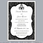 Printable Wedding Invite Diy Engagement Invitations Chandelier | Etsy   Free Printable Chandelier Template