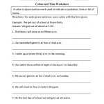 Punctuation Worksheets | Colon Worksheets   Free Printable 5 W&#039;s Worksheets