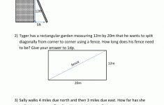 Pythagoras Theorem Questions – Free Printable Pythagorean Theorem Worksheets
