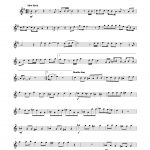 Queen   Bohemian Rhapsody Sheet Music For Alto Saxophone Solo   Free Printable Alto Saxophone Sheet Music