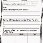Reading Comprehension | Classroom Freebies! | First Grade Reading   Free Printable Story Books For Grade 2