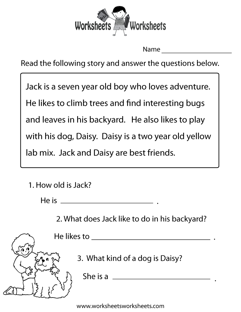 Ela Worksheet