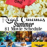 Regal Cinemas Summer Movies! Movies For Just $1! Full Schedule!   Regal Cinema Free Popcorn Printable Coupons