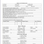 Rental Application Forms Free Printable   Form : Resume Examples   Free Printable House Rental Application Form