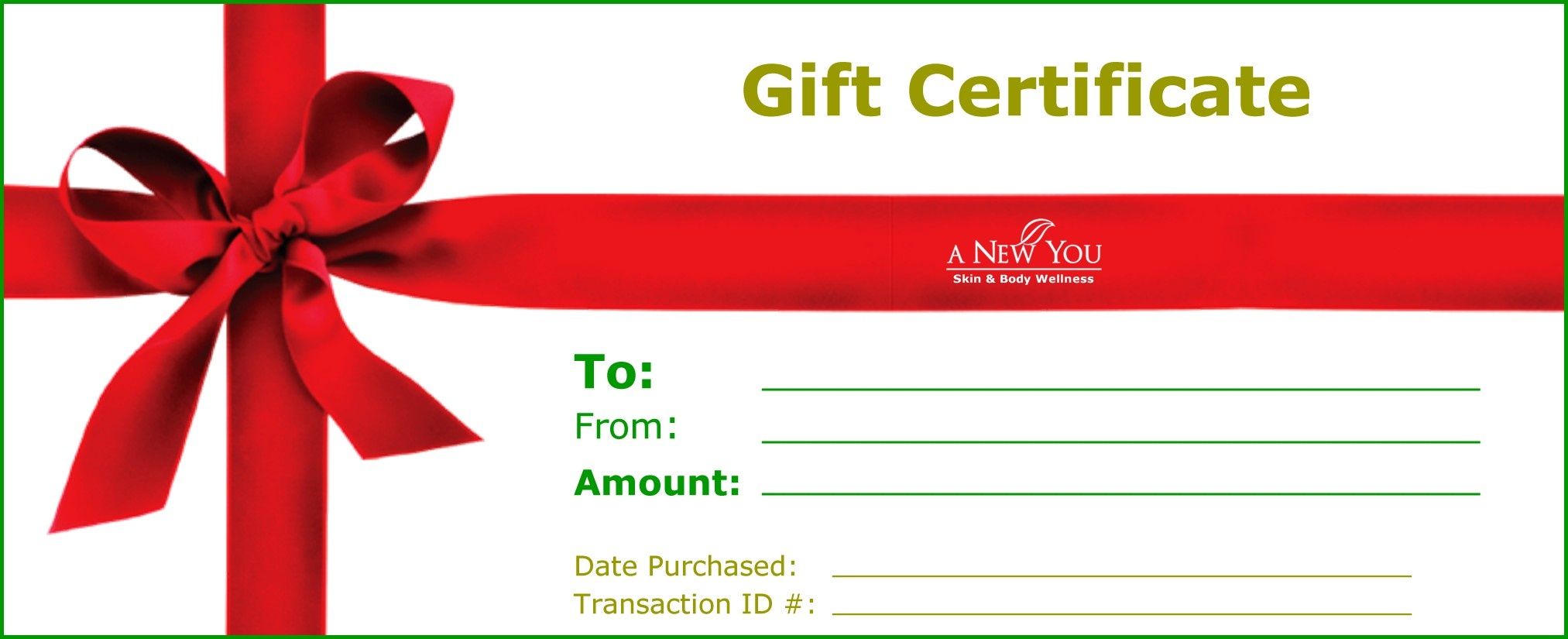 Free Gift Certificate Template 50  Designs Customize Online And