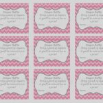 Review Free Printable Diaper Raffle Tickets For Baby Shower   Ideas   Diaper Raffle Template Free Printable