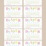 Review Free Printable Diaper Raffle Tickets For Baby Shower   Ideas   Free Printable Diaper Raffle Ticket Template