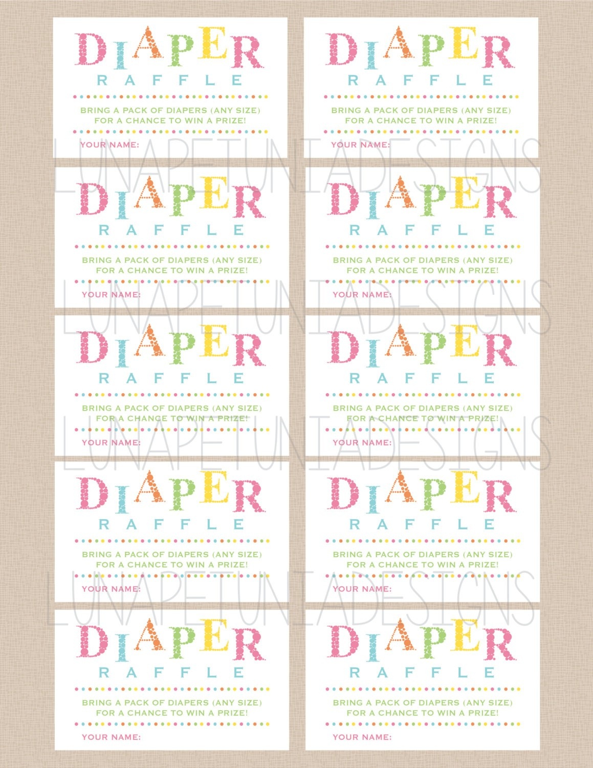 Review Free Printable Diaper Raffle Tickets For Baby Shower - Ideas - Free Printable Diaper Raffle Ticket Template