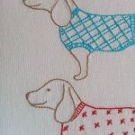 Ric Rac: Moving On   Free Sausage Dog Embroidery Pattern | Crafts   Free Printable Dachshund Sewing Pattern