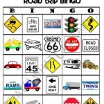 Road Trip Bingo Game Free Printable   That's What Che Said   Free Printable Car Bingo