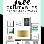 Roundup: Free Printables For Gallery Walls • Little Gold Pixel   Free Printable Art