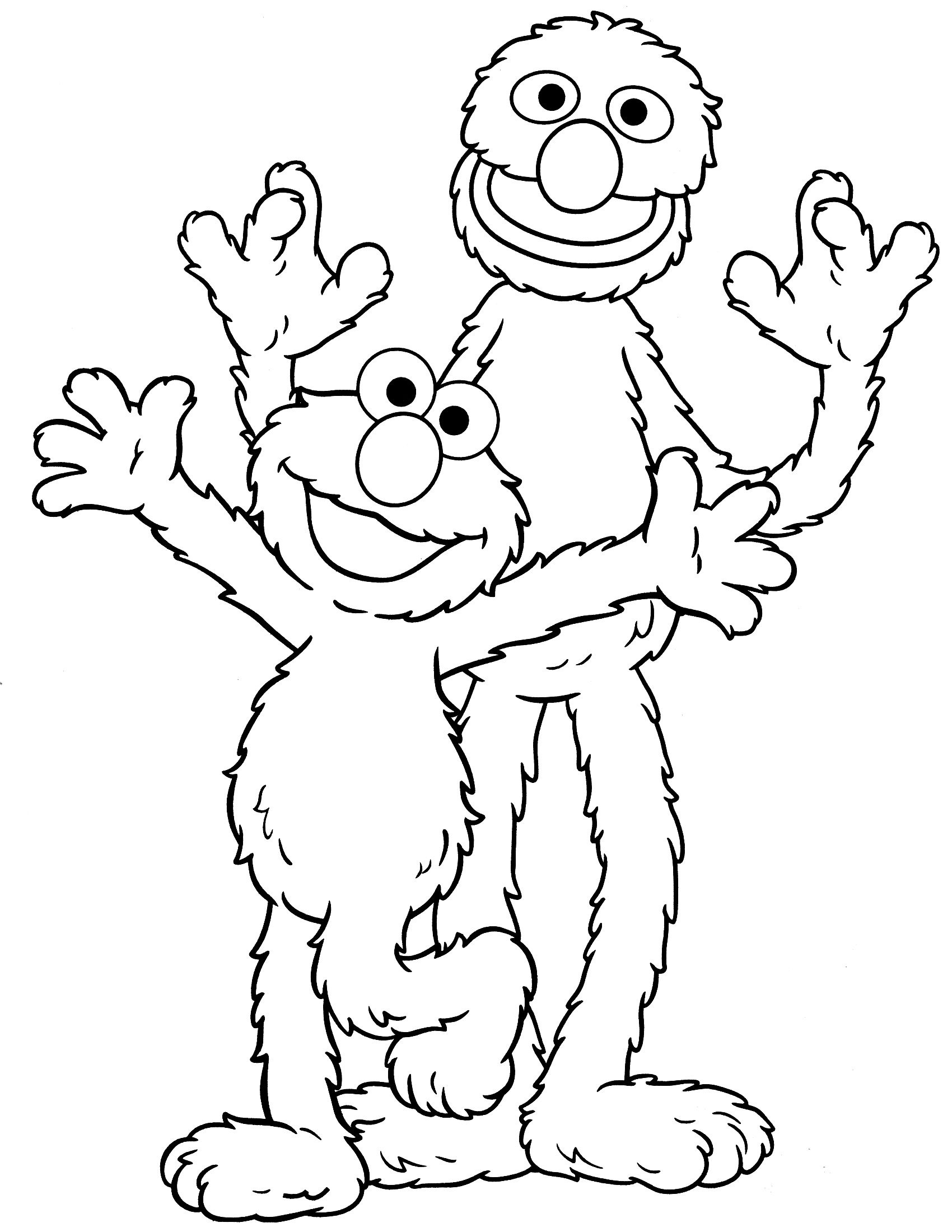 Sesame Street Coloring Pages Bert Free Printable Coloring Pages - Free Printable Coloring Pages Sesame Street Characters