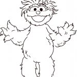 Sesame Street Rosita Coloring Page | Free Printable Coloring Pages   Free Printable Coloring Pages Sesame Street Characters