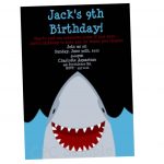 Shark Birthday Invitations   Anarchistshemale   Shark Invitations Free Printable