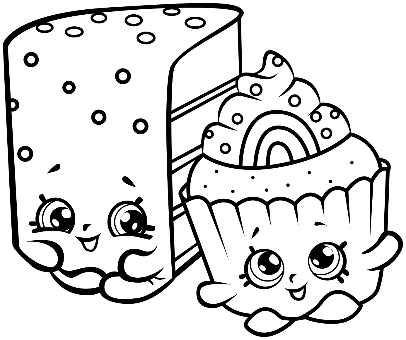 Shopkins Coloring Pages - Best Coloring Pages For Kids - Free Printable Coloring Pages