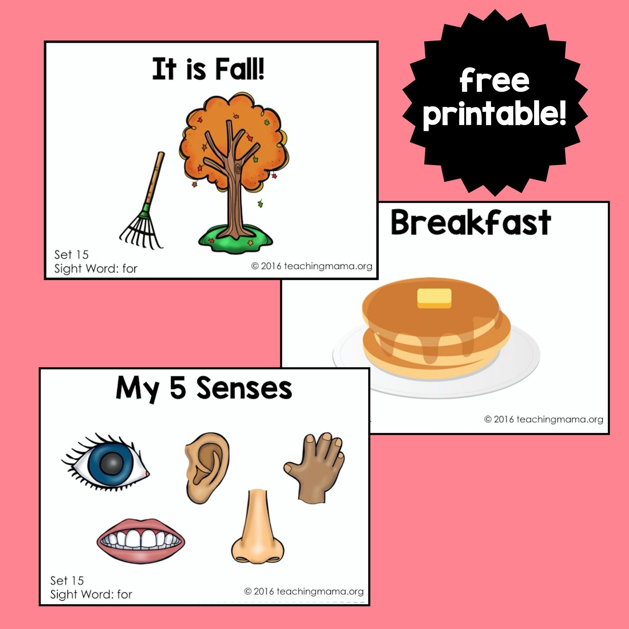 Free Printable Sight Word Books Free Printable A To Z