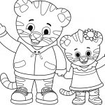 Simple Christmas Daniel Tiger Coloring Pages 7 | Jacquelyn's   Free Printable Daniel Tiger Coloring Pages