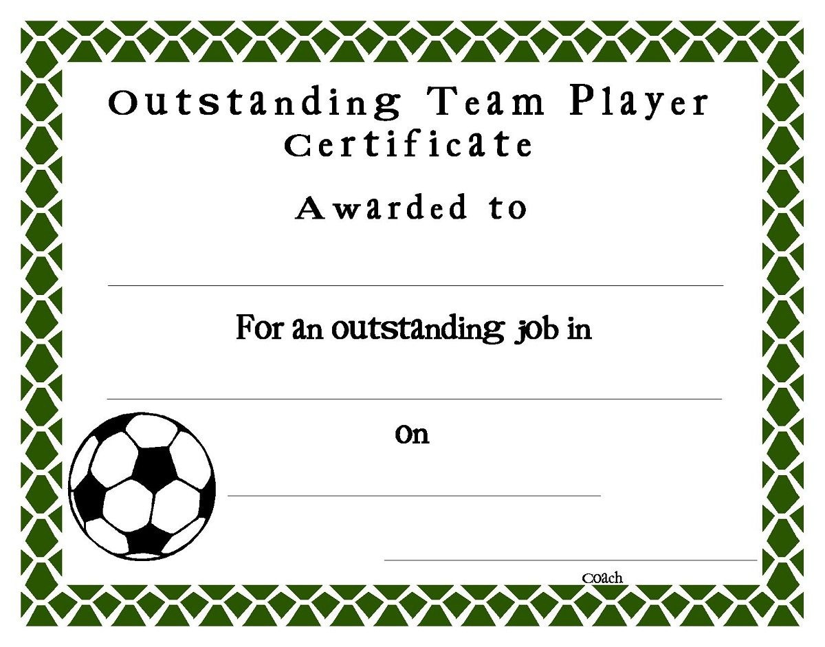 Soccer Award Certificates4 | Soccer | Award Certificates - Free Soccer Award Certificates Printable